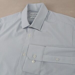 Mizzen + Main Leeward Medium Mens Shirt Trim Long Sleeve Button Up 21x30